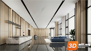 Lobby front desk Skp Files 